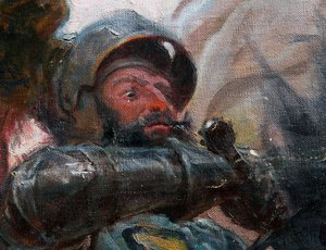 グルンヴァルトの戦い詳細、1910 作： Tadeusz Popiel