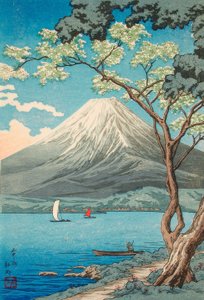 山中湖からの富士山