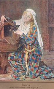 ブランウェン、1915年頃 作： Talbot Hughes