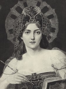 インスピレーション 作： Talbot Hughes