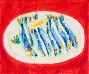レモン風味のブルーサーディン 作： 