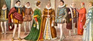 1598年のミラネージの衣装 作： Tancredi Scarpelli