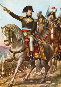 1796年の最初のイタリア作戦におけるナポレオン 作： Tancredi Scarpelli
