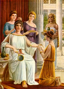 古代ローマの女性用トイレ 作： Tancredi Scarpelli