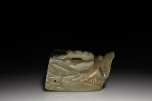 The Junkunc Jade Dragon Head (jade)