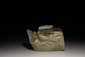 The Junkunc Jade Dragon Head (jade)