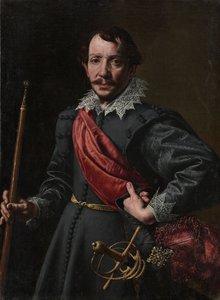 男の肖像、c.1620 作： Tanzio da Varallo