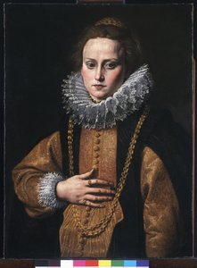 女性の肖像 作： Tanzio da Varallo
