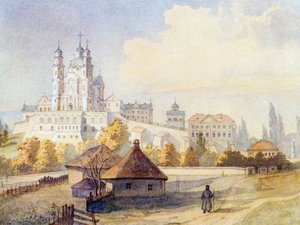 聖なる生神女就寝ポチャイウ大修道院 作： Taras Grigoryevich Shevchenko