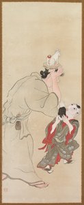 ジャンルフィギュア、c。 1816年。 作： Tatabe Socho