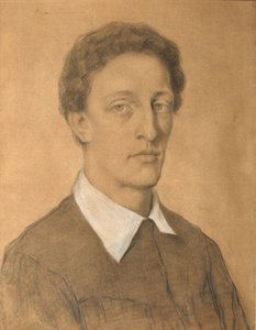詩人アレクサンダー・ブロックの肖像 1880～1921年、1906年