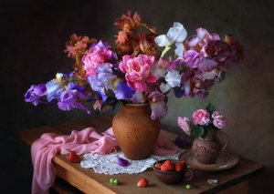 鮮やかな夏の静物画