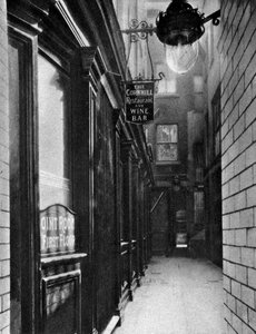ジョージとハゲタカの居酒屋、ロンドン、1926-1927。 作： Taylor