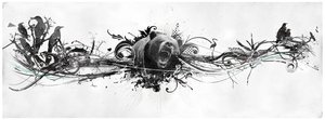 Bear Growl、2014年（キャンバスにコラージュ） 作： Teis Albers