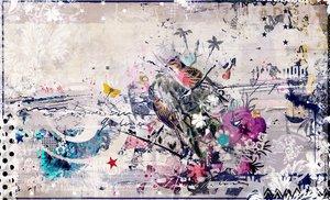 Bigger Better、2014年（キャンバスにコラージュ） 作： Teis Albers