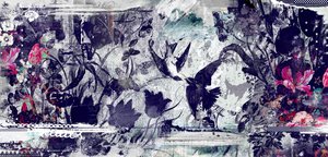 Brotherhood、2015年（キャンバスに混合メディア） 作： Teis Albers