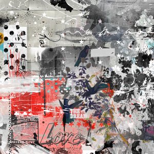 夢を愛して、2015年（キャンバスにミクストメディア） 作： Teis Albers