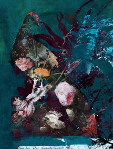 ワイルドネス、2018年（キャンバスにミクストメディア） 作： Teis Albers