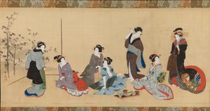 竹林の七賢人の女性パロディ 詳細 作： Teisai Hokuba