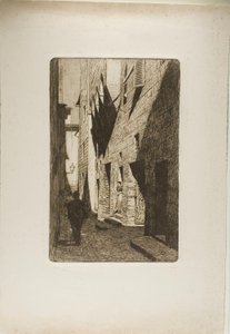 ダンテ ダ カスティリオーネの家 作： Telemaco Signorini