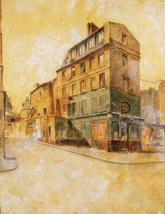 モンマルトル 作： Telemaco Signorini