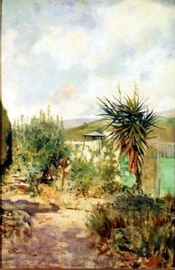 カレジの庭 作： Telemaco Signorini