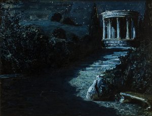 夜の風景 夜の風景、1908 年。