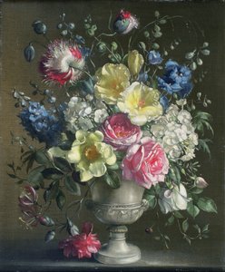 夏の花（キャンバスに油彩）