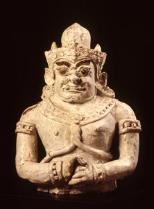 ヤク、または巨大なスコータイ時代、14〜15世紀の図（釉薬をかけた石器） 作： Thai School