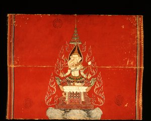 象の訓練に関するガネーシュの原稿（紙にトイレ） 作： Thai School