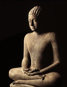 ダバラヴァティ時代の仏の瞑想 作： Thai School