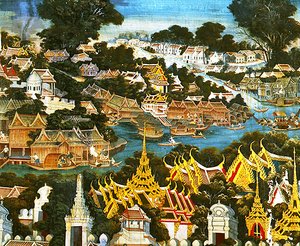 バンコクの景色 作： Thai School