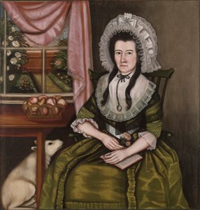 エリザベス・デイヴィス・ビアズリー (1749 年) 作： The Beardsley Limner