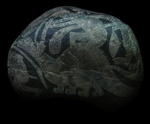 イカ石。 恐竜を殺す男。 作： The Ica stones.