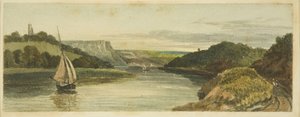 The Avon below Sea Walls, c.1820 (pencil & watercolor on paper) 作： The Rev. John Eagles
