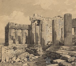 プロピュレウム、1890年。 作： Themistocles von Eckenbrecher