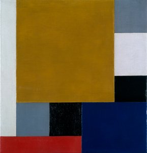構成 22 作： Theo van Doesburg
