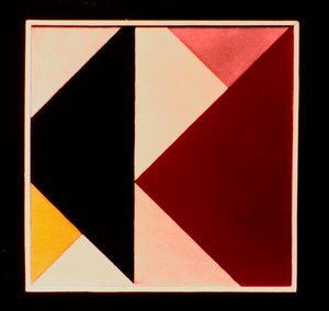 対組成XIII、1925-1926 作： Theo van Doesburg