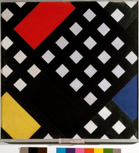 構成XV 作： Theo van Doesburg