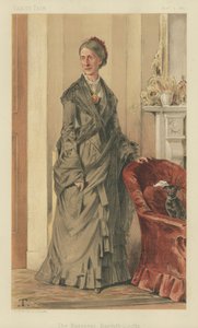 男爵夫人バーデット・クーツ 作： Theobald Chartran