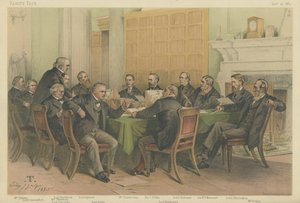 内閣評議会1883 作： Theobald Chartran