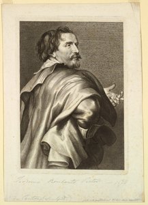 Theodoor Rombouts の肖像 作： Theodoor Rombouts