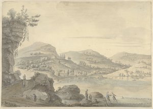 中国の幻想的な風景 作： Theodoor Wilkens (possibly)