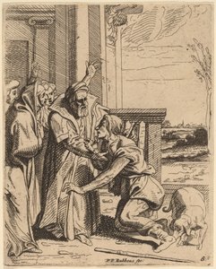 父に迎えられた放蕩息子 作： Theodoor van Thulden after Sir Peter Paul Rubens