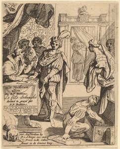 財産を受け取る放蕩息子 作： Theodoor van Thulden after Sir Peter Paul Rubens
