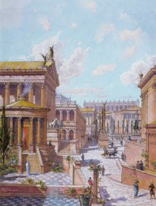 古代ローマフォーラム、1914