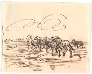速歩馬 作： Theodor Philipsen