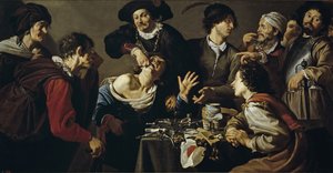 quacksalver、1620-1625 作： Theodor Rombouts