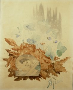 4月 作： Theodor Kittelsen