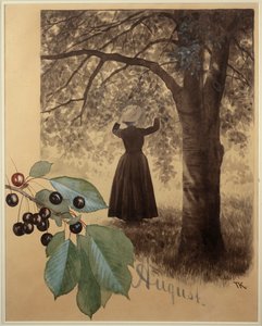 8月 作： Theodor Kittelsen